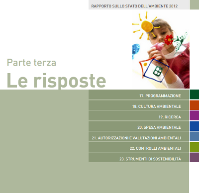 Sommario PARTE TERZA: Le risposte

    17. Programmazione
     
    18. Cultura ambientale
     
    19. Ricerca
     
    20. Spesa ambientale
     
    21. Autorizzazioni e valutazioni ambientali
     
    22. Controlli ambientali
     
  